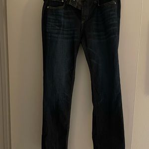 rag & bone Dark Blue Boyfriend Jeans